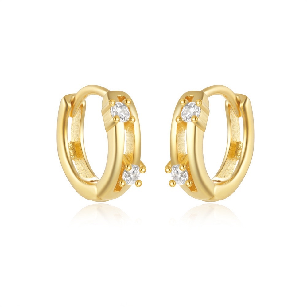 Elegant Gold Hoop Earrings